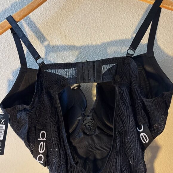 bebe Black Intimates Top - Picture 5 of 11